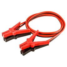 DFL Starterkabel 400A – 2 isolierte Zangen – 4 Pol-Klemmen – Kupferverkleidung – rot/schwarz – 0,90 kg