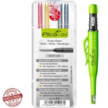 Pica - Dry Automatic Trade Graphite Pencil Marker 4020 Leads Red Yellow 30402