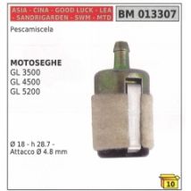 Cadena para motosierras SANDRI GARDEN – Compatible con GL 3500, GL 4500, GL 5200 – Ø 18 mm, altura 28,7 mm