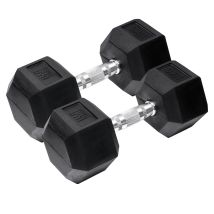 Hex Hantel - 10 Kg - 2er Set - Orange Gym