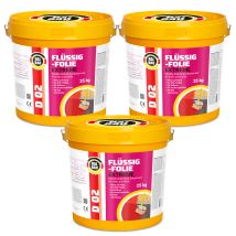 Flüssigfolie Extreme Badabdichtung Dichtmembran Dichtfolie D02 - 75kg - Halbau