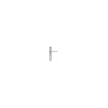 Goccia-Griff Q8 X 70 – Satin-Chrom – Legierung – 39/117 x 240 mm – Türgriff für Innenräume
