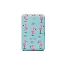Mr.wonderful - Batería Externa Inalámbrica Flamingos Wmrwpwb001 5000 Mah Azul