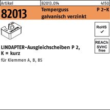 Lindapter St. P2 M 16 Galvanisch Verzinkt, Kurz S