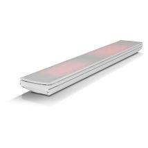 Moonich Heatscope - Heatscope Vision Heizstrahler 2200 W Carbonstrahler Ip44 Weiß 116 X 18,4 X 8,7 Cm