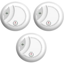 Détecteur De Fumée, Détecteur D’incendie Avec Capteur Photoélectrique, Smoke Detector, Fire Alarm Sensor, Certifié En 14604 (437-3pcs)