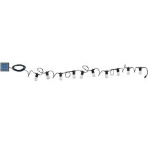 Rio Color Solarlichterkette Schwarz 10 Led 4,5 Meter