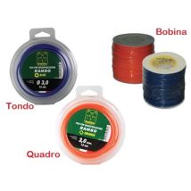 Fraschetti – Filo professionale per decespugliatore tondo 3,00 mm 60 mt e quadro 3,3 mm 39 mt