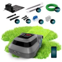 Schnurloser Mähroboter Für 500m2 Conga Grasshopper 500 Map Connected. Motor Digital Brushless, App, Neat Mowing, Maximale Steigung 45%, Blade 