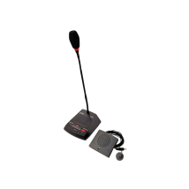 Kit interfono a cavo bidirezionale con altoparlante – Vivaldi – Microfono da tavolo/parete, Altoparlante da tavolo/parete, Lunghezza asta microfonica:
