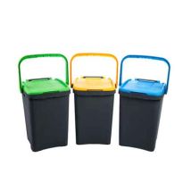 Mülleimer Ecoplus 50 L - 43x41x54,5 H Cm