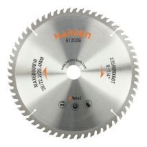 Harden – disco de corte de madera 235 mm 60 dientes – Ø235 x 25,4 mm – 1100 r.p.m. – S6502786
