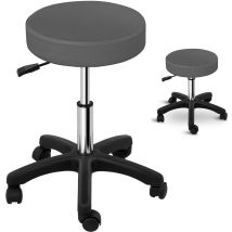 Physa - Sgabello Tondo - 450 - 580 Mm - 150 Kg - Grigio Sgabello Regolabile In Altezza