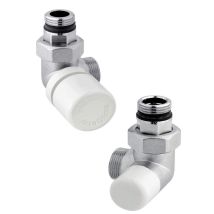 Juego De Válvulas De Radiador Con Conexión En Codo 1/2"gas Arteclima Kitval1cr