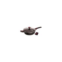 Sauteuse 28 Cm Avec Couvercle - Granit Pro - Baumalu