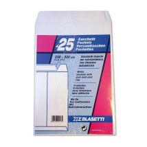 Buste postali imbottite Blasetti – 25 pz – Bianco – 230 mm x 330 mm – 80 g/m²