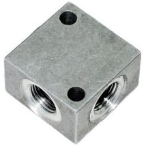 Verteilerblock 1 St. – 60403 – Alluminio – Max. temp. operativa 100 °C – Pressione max 10 bar – ICH