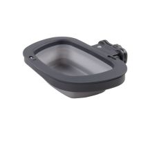 Dexas - Collapsible Kennel Bowl Large Light Gray 265153