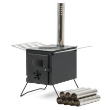 Campfeuer - Stufa Per Tenda 54 X 40 X 259,5 Cm Riscaldamento Per Tende Da Campeggio, Stufa Per Tende Da Esterno