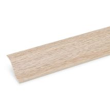 Pletina Perforada 100x3,7 cm PVC Roble Blanco – Accesorio para Bricolaje y Ferretería