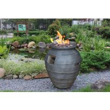 Modeno Gasfeuerstelle "katla" In Antike Keramik-optik