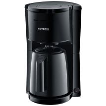 Severin - Ka 9306 Kaffeemaschine Schwarz Fassungsvermögen Tassen=8 Isolierkanne, Mit Filterkaffee-fun
