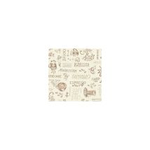 Nappe Ronde Manhattan Ristretto Nappe Ronde Crème 150cm - D-c-table