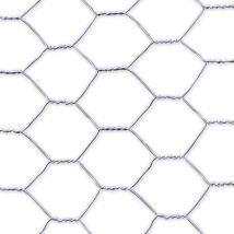 Malla Metalica De Triple Torsion Galvanizada Cuadro: 19x0,7mm / 1x5m Nortene