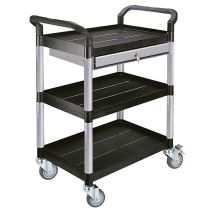 Stockman - Schubladenwagen 250 Kg Tragfähigkeit - 3 Große Etagen + 1 Schublade - S2t