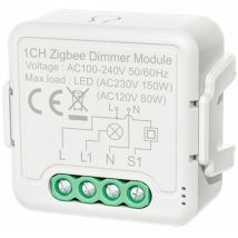 Green Mobility- Smart Dimmer Module Application Telecommande Controle Vocal Controle De Synchronisation Partage Compatible Avec Alexa Echo Google 