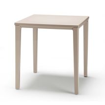 Table De Jardin Métal Et Plastique Timo 80 X 80 Cm, Scab