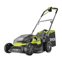 Ryobi - Cortacésped Empujado Híbrido 36v (alimentación Por 2 Baterías One+ ) - Corte 37 Cm + 2 Baterías De 5 Ah Y Cargador - Ry18lmh37a-250