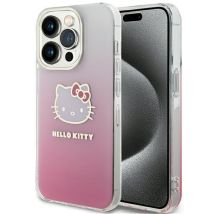 Hello Kitty Hkhcp15lhdgkep Iphone 15 Pro 6.1 Custodia Rigida Rosa/rosa Iml Gradient Electrop Kitty Head