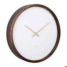 Orologio Da Parete Karlsson Ancho Legno Scuro 50 Cm