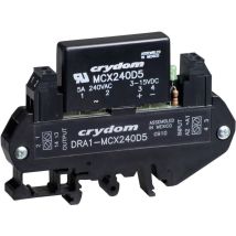 Halbleiterrelais Dra1-mcxe380d5 5 A Schaltspannung (max.): 530 V/ac Nullspannungsschaltend 1 - Crydom