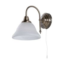 Wall Lightdimmable 'hanna' Made Of Glass For Living Room & Dining Room