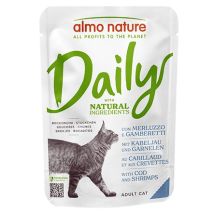 Almo Nature Täglich 70g Beutel – Kabeljau Und Garnelen 70g