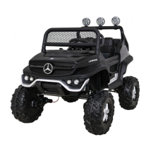 Tecnobike Shop - Auto Elettrica Per Bambini Mercedes Unimog 12v 2 Posti Monitor Touchscreen Mp4-nero