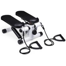 Stepper Per Allenamento Palestra Con Display Ldc E 2 Fasce Elastiche Umbro