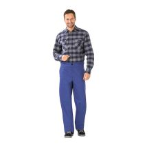 Planam - Pantalone Da Saldatura Taglia 48, Blu Grano