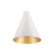 Abat-jour Mix&match Lalu Cone 15 Intérieur Blanc/or - Slv - 1007531