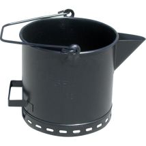 Recipiente asfaltar 30 cm – plástico resistente – pie ventilado – soporte ancho