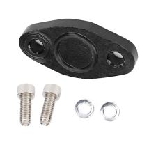 Eosnow Accessorio Di Scarico In Alluminio Billet Per Piastra Di Blocco Eliminazione Motore 18t Sai Adatto Per Mk4 Tt B5 B6