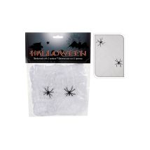 Ragnatela Di Halloween Con 2 Ragni 50x40cm