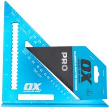 Ox Tools - Pro Roofers Rafter 180mm 7in Aluminium Measuring Square Metric P506518