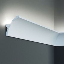 House Martin – A72 Indirect Lighting Coving – Polyurethane – 80mm Height – 60mm Depth – 2000mm Length
