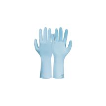 KCL – Guanti Monouso Dermatril L 741 – Nitrile Blu – 270-280 mm – Resistenza Chimica – Box 100 Parti
