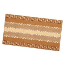 Tappeto Cucina 'gemma' Cm 57 X 190 - Beige Arrotolato