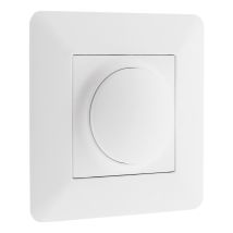 Zenitech - Regulador Giratorio Empotrable Artezo Blanco.