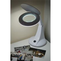 10cm Lupa Iluminada De Eagle Lente Oficina